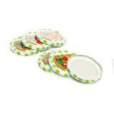 10'lu Kavanoz Kapağı - 8,2 cm - Asorti