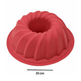 Kek Kalıbı - Kırmızı