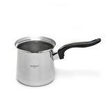 No:6 Paslanmaz Çelik Cezve - Gri