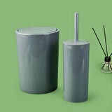 Flores 2'li Banyo Seti - Gri