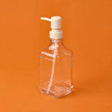 Luis Cam Sıvı Sabunluk - Şeffaf / Bej - 20x8 cm