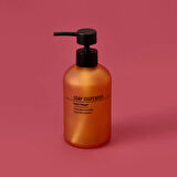 Cam Sıvı Sabunluk - Turuncu - 19 cm