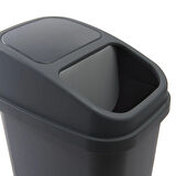 Vinto Çöp Kovası - Gri - 5 lt