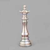 Deco Vezir Dekor - Gümüş - 38 cm