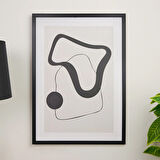 Deco Elegant Curves Tablo - 50x70 cm