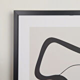 Deco Elegant Curves Tablo - 50x70 cm