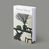 Deco Nature Decor Dekoratif Kutu - Beyaz / Siyah - 27 cm