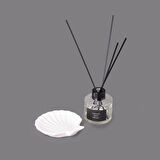 Deco İstiridye Dekor - Beyaz - 10 cm