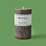 Deco Belluno Mum - Koyu Gri - 12 cm