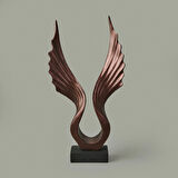 Deco Wings Dekor - Kahverengi - 42 cm