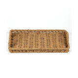 Deco Rustica Dekoratif Tepsi - Bej - 30 cm