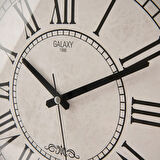 Premium Duvar Saati - Gri - 35 cm