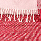 Soft Vintera Pamuklu Çift Kişilik Battaniye - Kırmızı / Yeşil - 180x220 cm