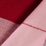 Soft Vintera Pamuklu Tv Battaniyesi - Kırmızı / Yeşil - 130x170 cm