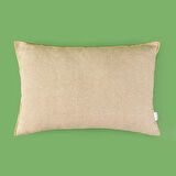 Soft Thiny Kırlent - Bej - 35x55 cm