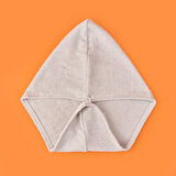 Soft Pamuk Saç Havlusu - Gri - 55x25 cm