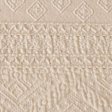 Soft Salhi Çift Kişilik Yatak Örtüsü Seti - Krem - 230x240 cm