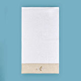 Soft French Cottage Ruva El Havlusu - Ekru - 30x50 cm