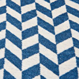 Soft Flux Pamuklu Çift Kişilik Battaniye - Lacivert - 200x220 cm