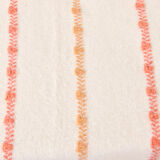 Soft Elvia Pamuklu Tek Kişilik Battaniye - Krem - 150x200 cm