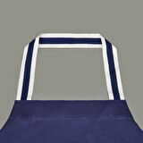 Gabardin Mutfak Önlüğü - Lacivert - 65x80 cm