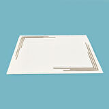 Kitchen Deri Amerikan Servis - Krem - 32x44 cm