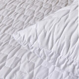 Soft Sıvı Geçirmez Kapitoneli Yastık Alezi - Beyaz - 50x70 cm