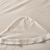 Soft Sane Tek Kişilik Sıvı Geçirmez Lastikli Alez - Beyaz - 100x200 cm