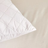 Soft Nando Yastık Alezi - Beyaz - 50x70 cm