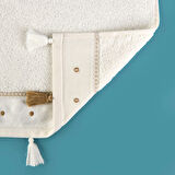 Soft Piene El Havlusu - Ekru / Bej - 30x50 cm