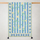 Soft Lime Cello Peştamal - Ekru - 90x160 cm