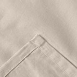 Soft Basic Çift Kişilik Düz Kenar Çarşaf - Bej - 240x260 cm