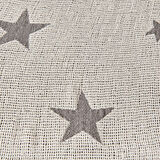 Soft Star Çift Taraflı Çocuk Pikesi - Gri - 160x220 cm