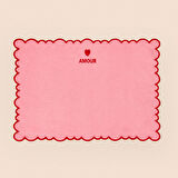 Soft Amore Amerikan Servis - Pembe - 30x50 cm