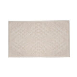 Soft Kağan 2'li Banyo Paspası - Ekru - 60x100 cm + 50x60 cm