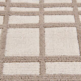 Soft Roger 2'li Banyo Paspası - Ekru / Bej - 60x100 cm + 50x60 cm