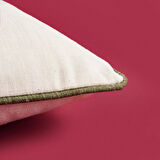 Soft Lime Cello Renata Kırlent - Ekru - 30x50 cm