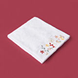 Soft Granny Summer Penna Yüz Havlusu - Ekru - 50x90 cm