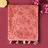 Soft Granny Summer Flos Yüz Havlusu - Gülkurusu - 50x90 cm