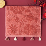 Soft Granny Summer Flos El Havlusu - Gülkurusu - 30x50 cm