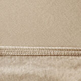 Soft Basic Çift Kişilik Lastikli Çarşaf - Bej - 160x200 cm