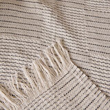 Soft Nemo Koltuk Şalı - Ekru / Antrasit - 180x220 cm