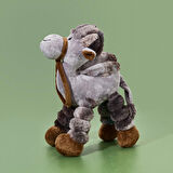 Deve Figürlü Yastık - Gri - 60x40 cm