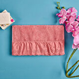 Soft Fırfırlı El Havlusu - Gülkurusu - 30x50 cm