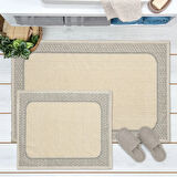 Soft Nemi 2'li Banyo Paspası - Bej - 60x100 cm + 50x60 cm