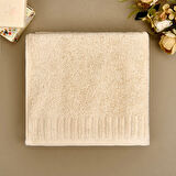 Soft Patte Yüz Havlusu - Krem - 50x90 cm