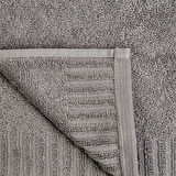 Soft Patte Ayak Havlusu - Gri - 50x70 cm