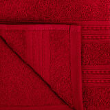 Soft Lapa Yüz Havlusu - Bordo - 50x90 cm