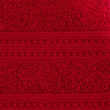 Soft Lapa El Havlusu - Bordo - 30x50 cm