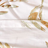 Soft Bulong Çift Kişilik Nevresim Takımı - Ekru / Yeşil